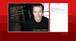 Desktop Screenshot of michaelmahler.com